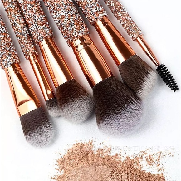 🆕10 piece make up brush set - Picture 4 of 4